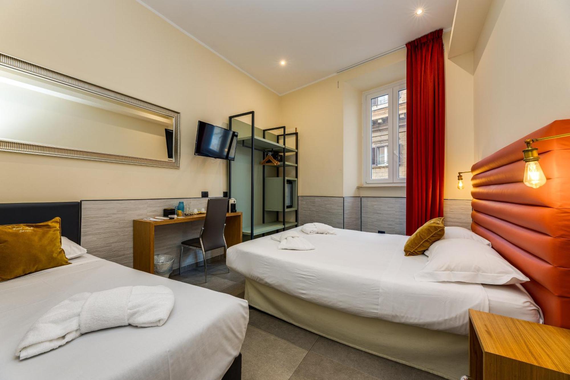 Seven Hotel Rom Eksteriør billede